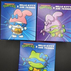 McDonald's Hello Kitty and Friends Box Set - Blue, Purple, Green - set of 3